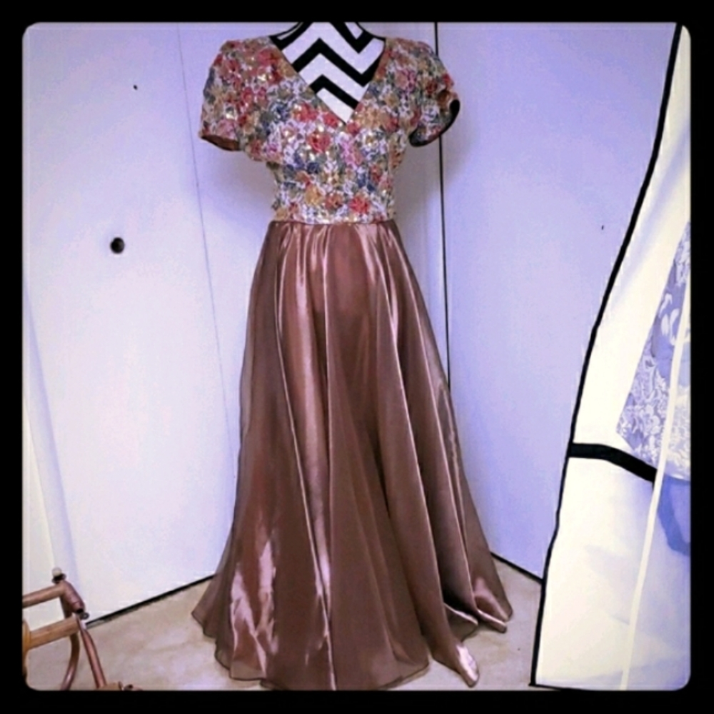 Stunning Rare vintage Lillie Rubin ball gown!!!!
